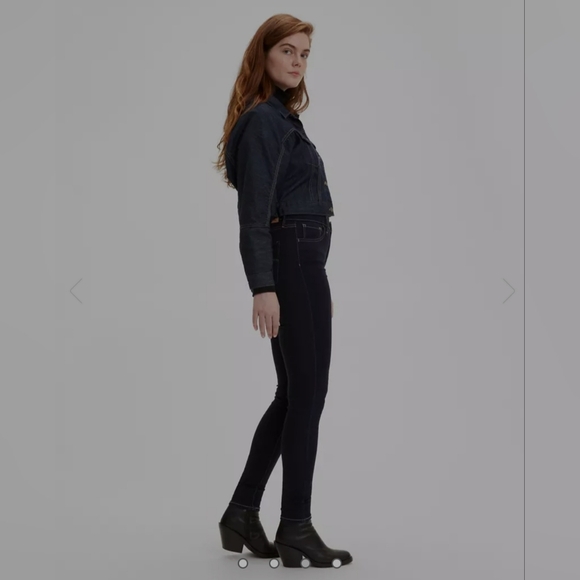 Levi's Women's Super Skinny High Rise Jeans Blue Medium 29 - Picture 2 of 10